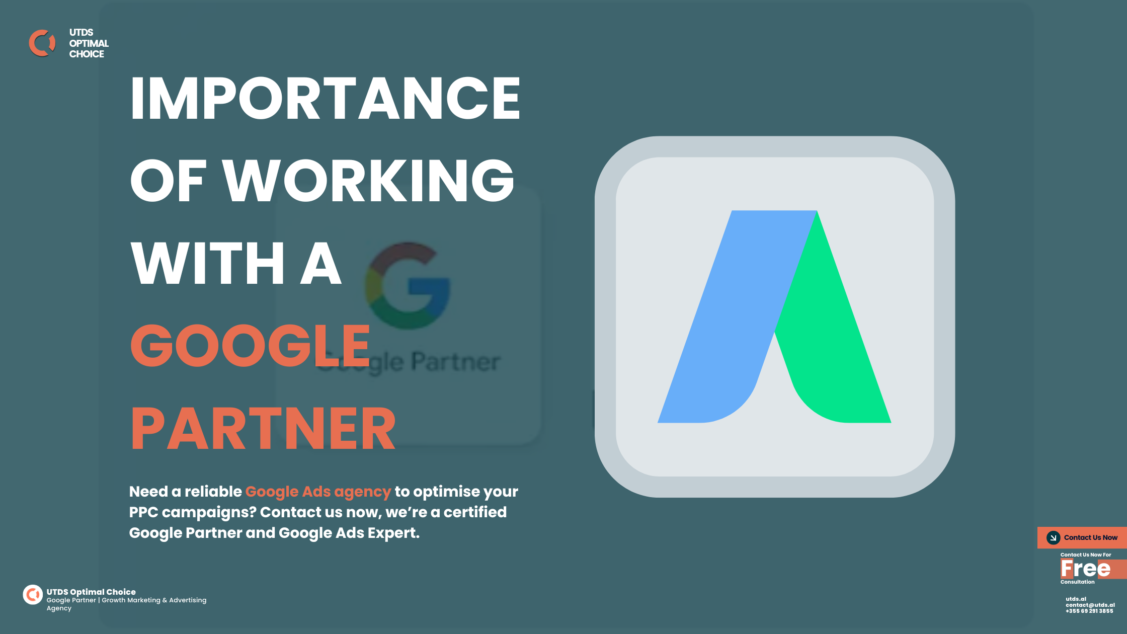 importance of working with a google partner