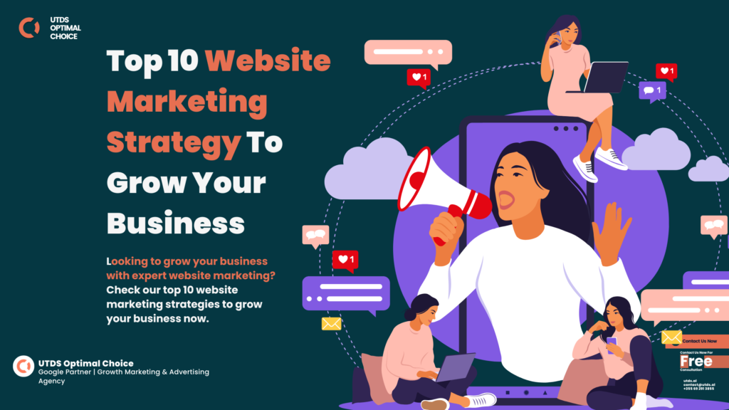 Top 10 Website Marketing Strategy To Grow Your Business