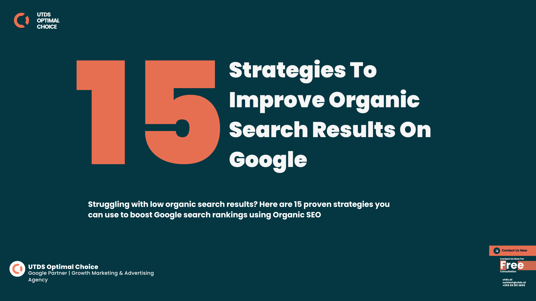 15 Strategies To Improve Organic Search Results On Google