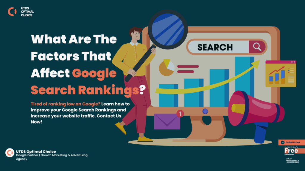 What Are The Factors That Affect Google Search Rankings?