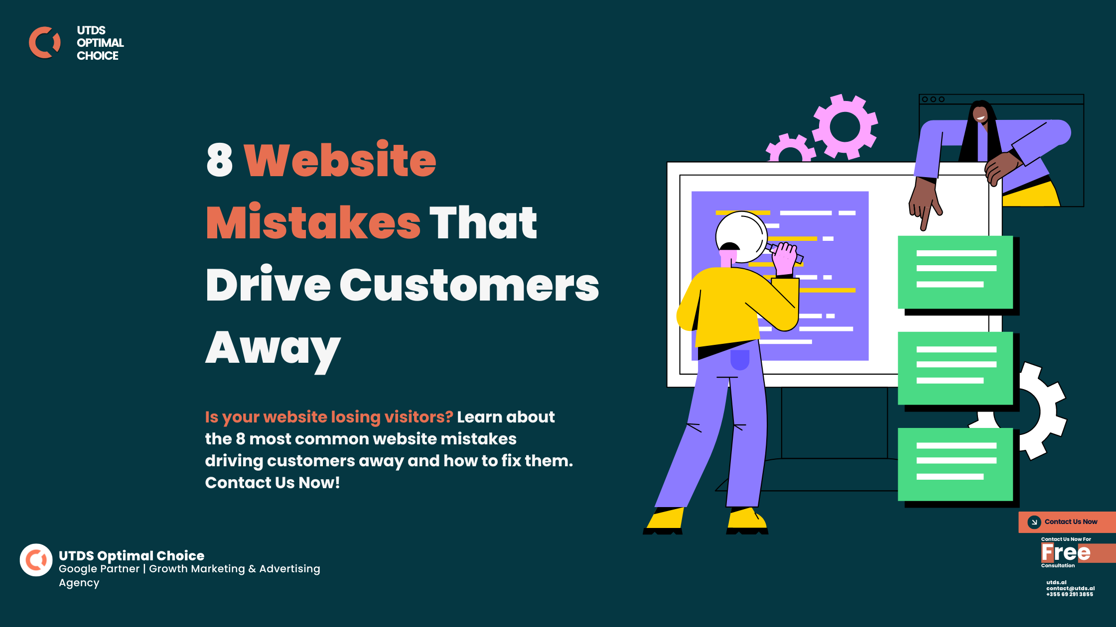 8 Website Mistakes That Drive Customers Away