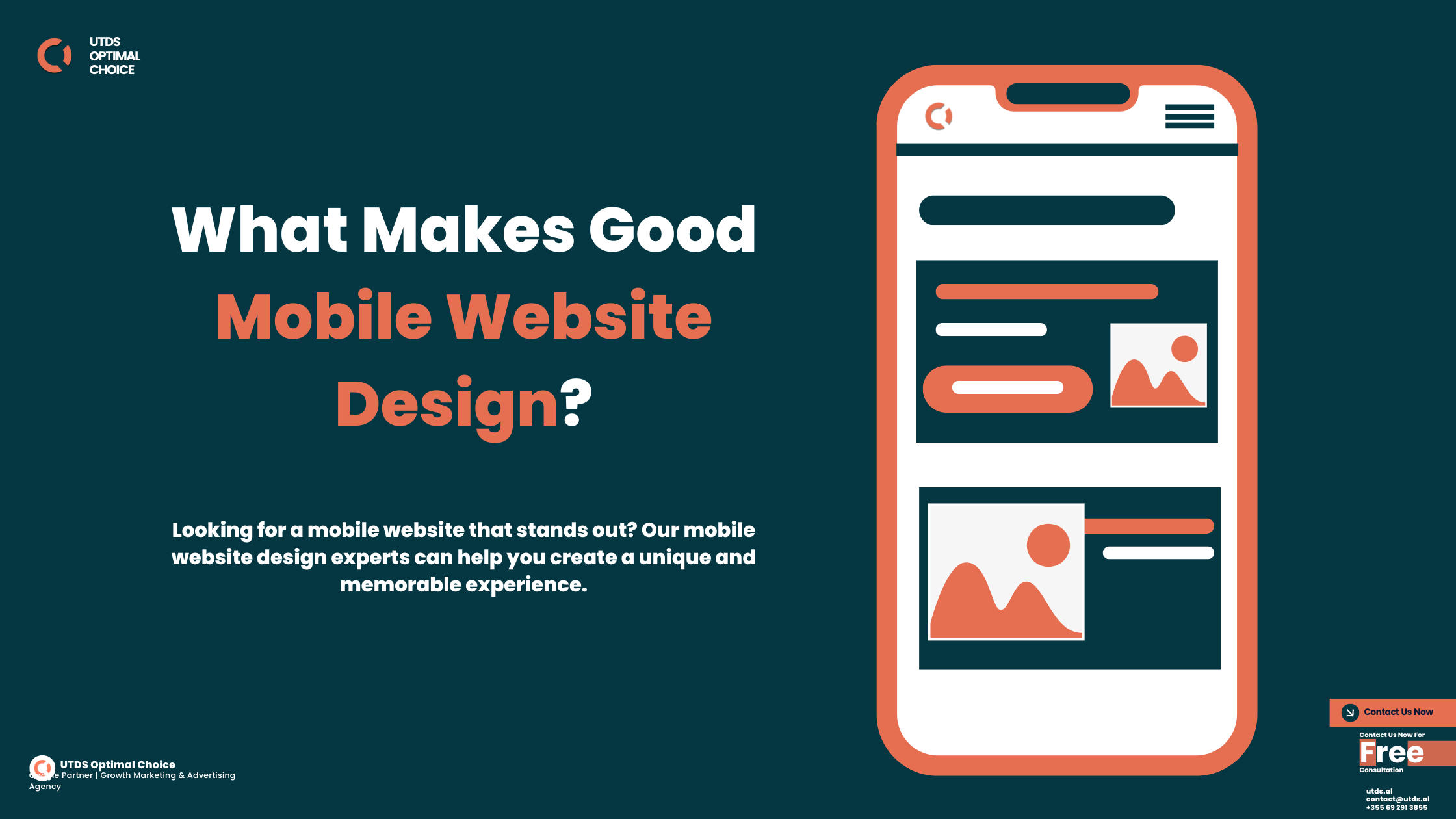 What Makes Good Mobile Website Design?