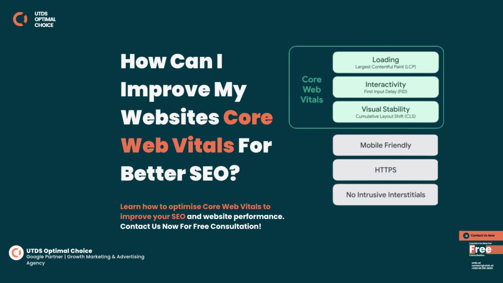 How Can I Improve My Websites Core Web Vitals For Better SEO?