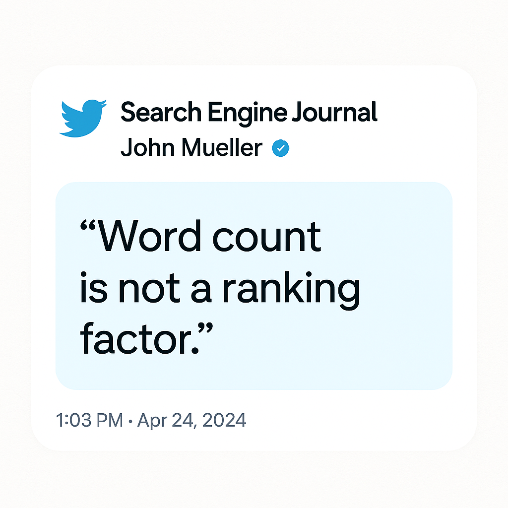 Why Word Count And Web Page Word Count Still Matter for Blog Post SEO