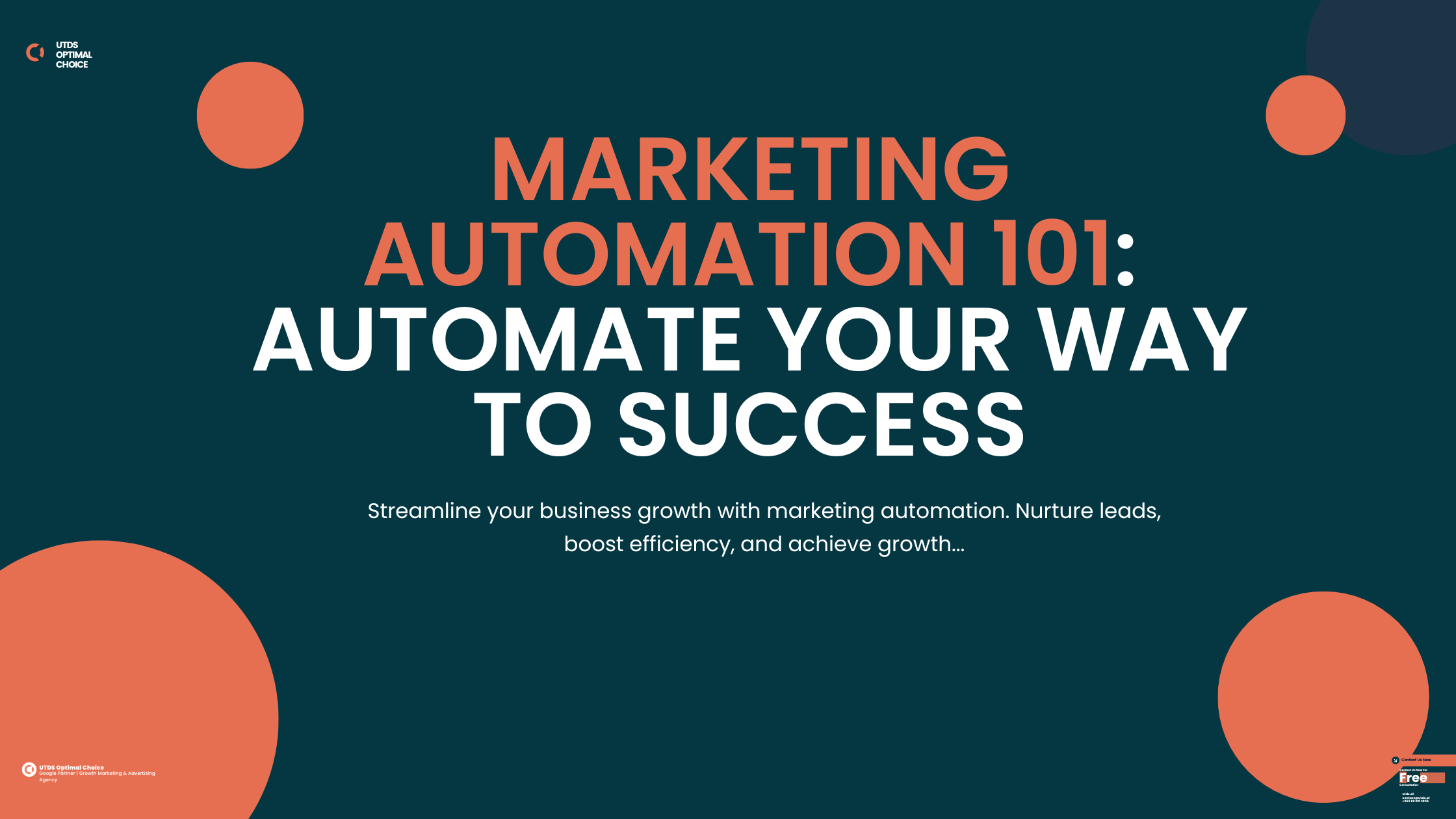 Marketing Automation 101: Automate Your Way to Success