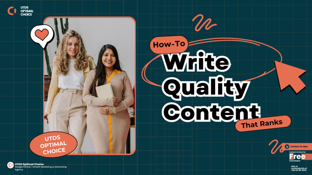 How to Write Quality Content That Ranks