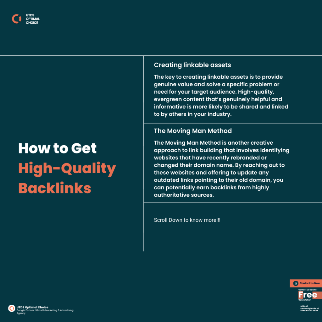 How to get high quality backlinks