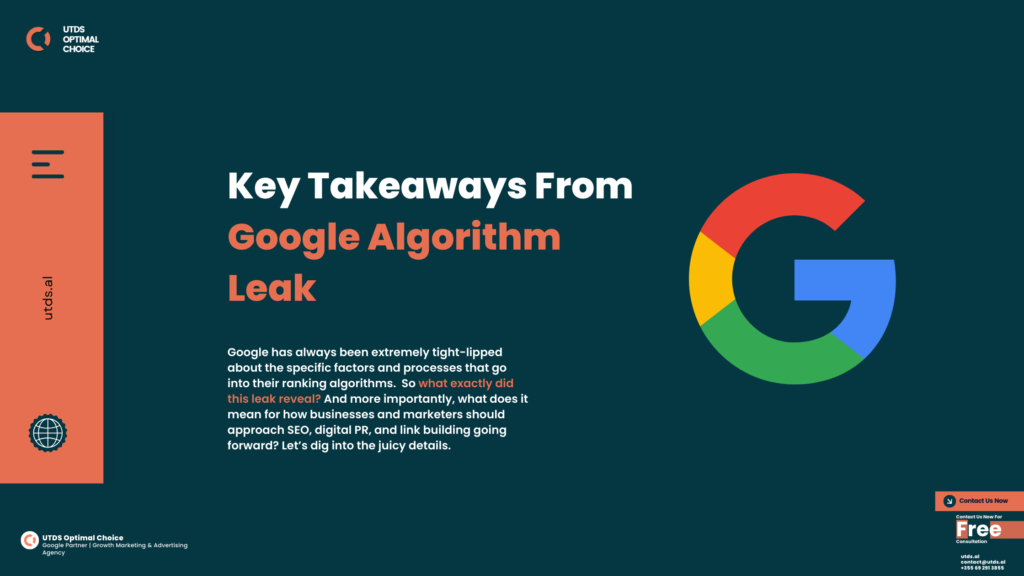Key Takeaways From Google Algorithm Leak