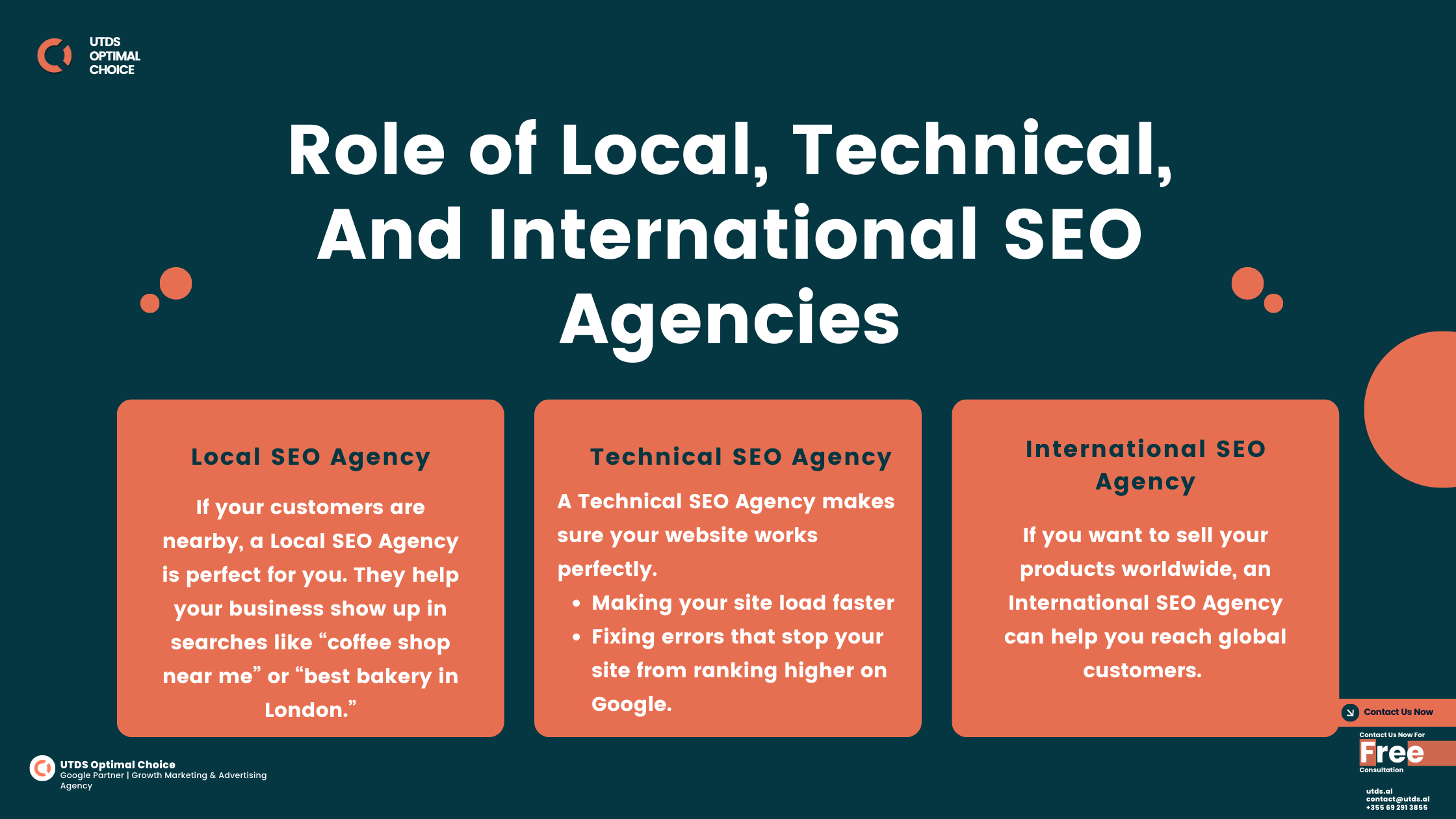 Role Of Local, Technical, And International SEO Agencies