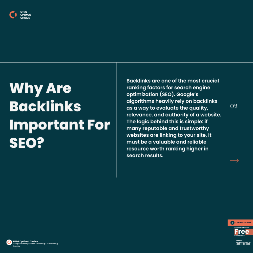 Why are backlinks important for SEO