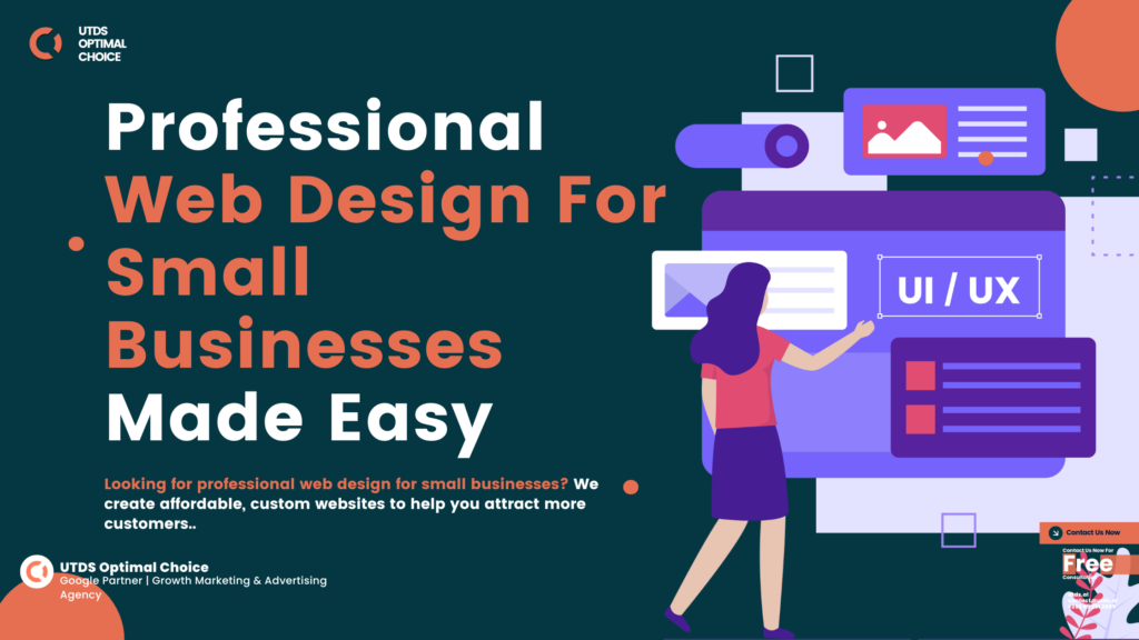 Professional Web Design For Small Businesses Made Easy