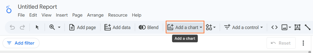 How do I build an SEO report in Looker Studio? Step 2
