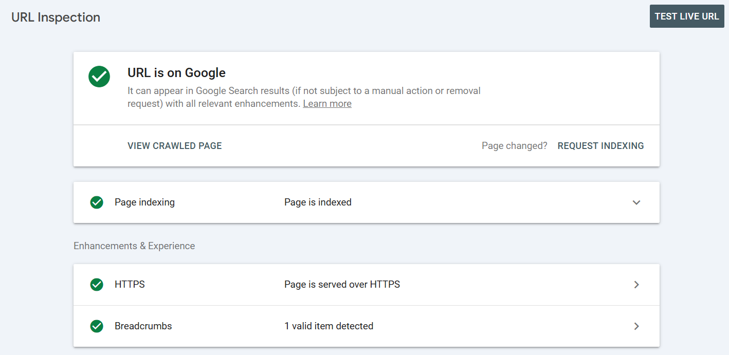 How do I check if my website is indexed on Google? | Salesforce | Step 2
