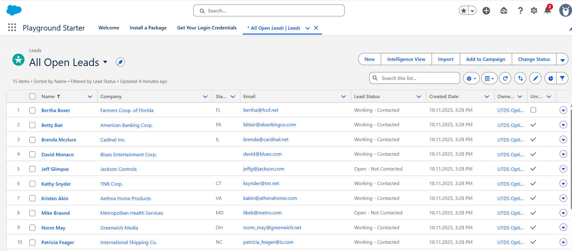 How do I convert a lead to an opportunity? | Salesforce | Step 1.2