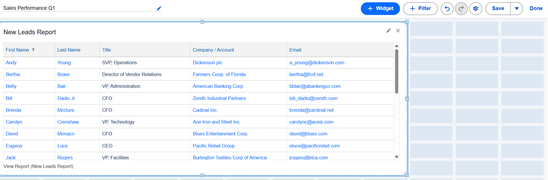 How do I create a dashboard with multiple charts? | Salesforce | Step 3