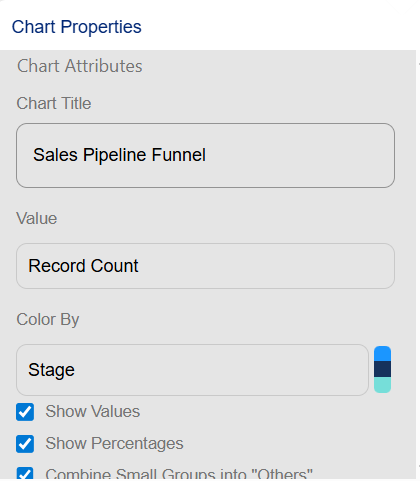 How do I create a funnel report for opportunities? | Salesforce | Step 3.3
