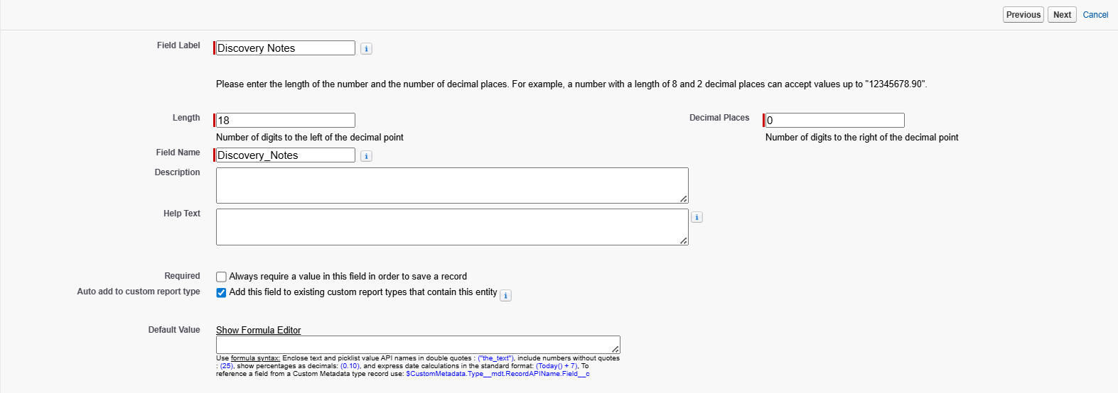 How do I create custom opportunity fields? | Salesforce | Step 3