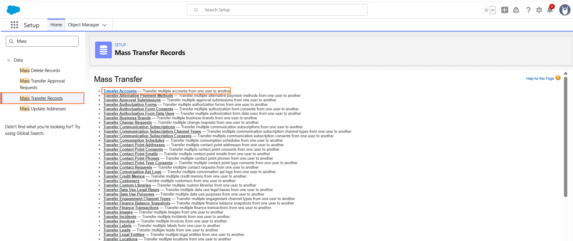 Step 1: Prepare the User Record (Optimal Data Transfer)