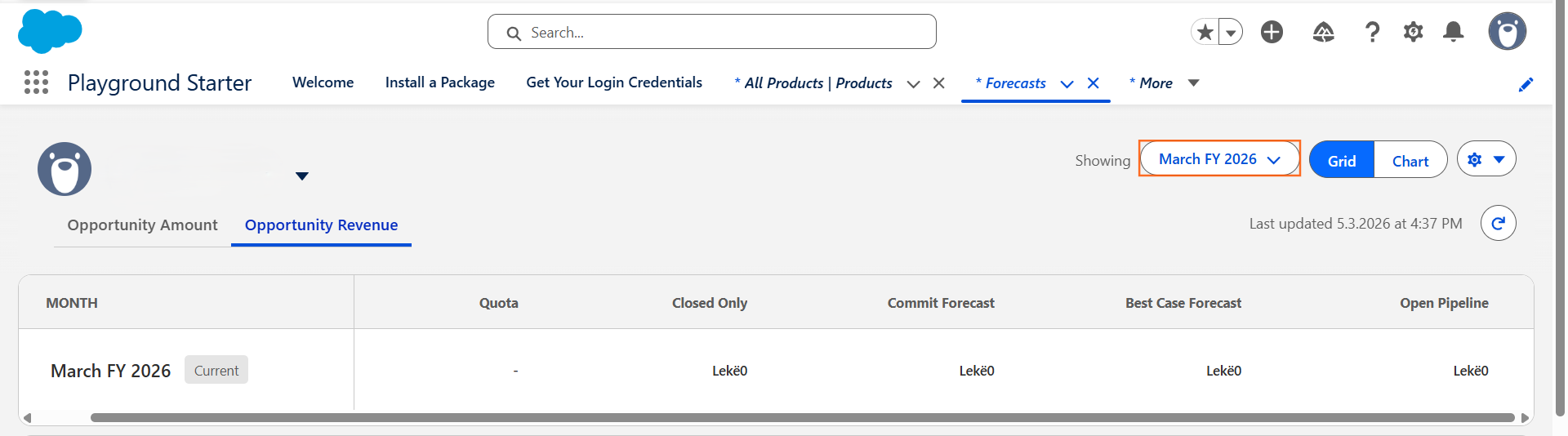 How do I forecast revenue in Salesforce? | Salesforce | Step 4