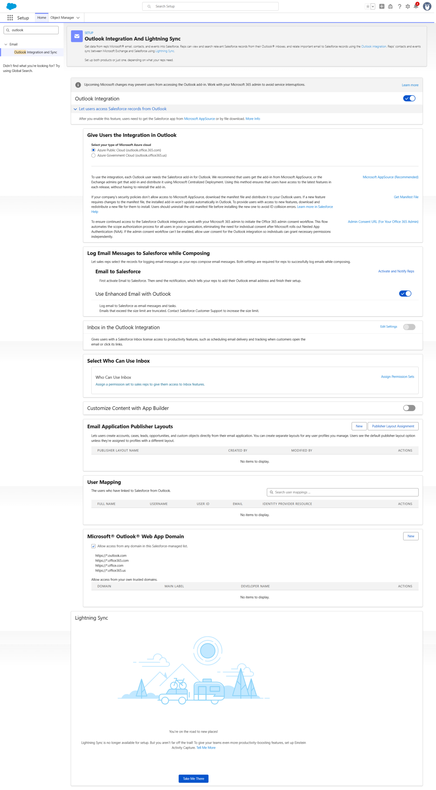 How do I integrate Salesforce with Outlook? | Salesforce | Step 1