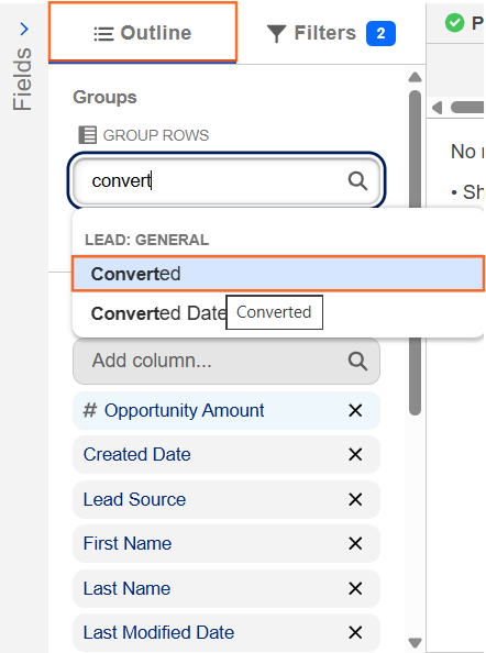 How do I measure conversion rate from lead to opportunity | Salesforce | Step 3
