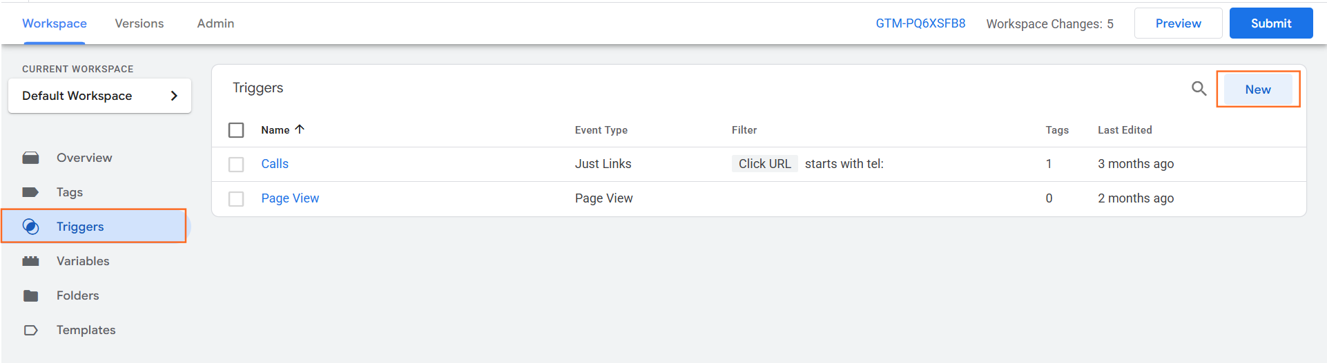 How do I set up contact form tracking? Step 1.2