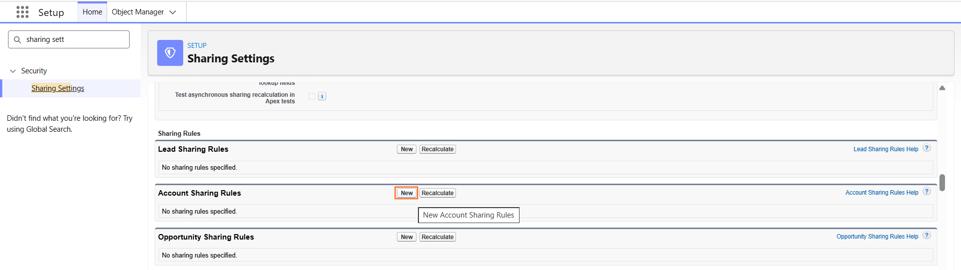 How do I share records between teams? | Salesforce | Step 1