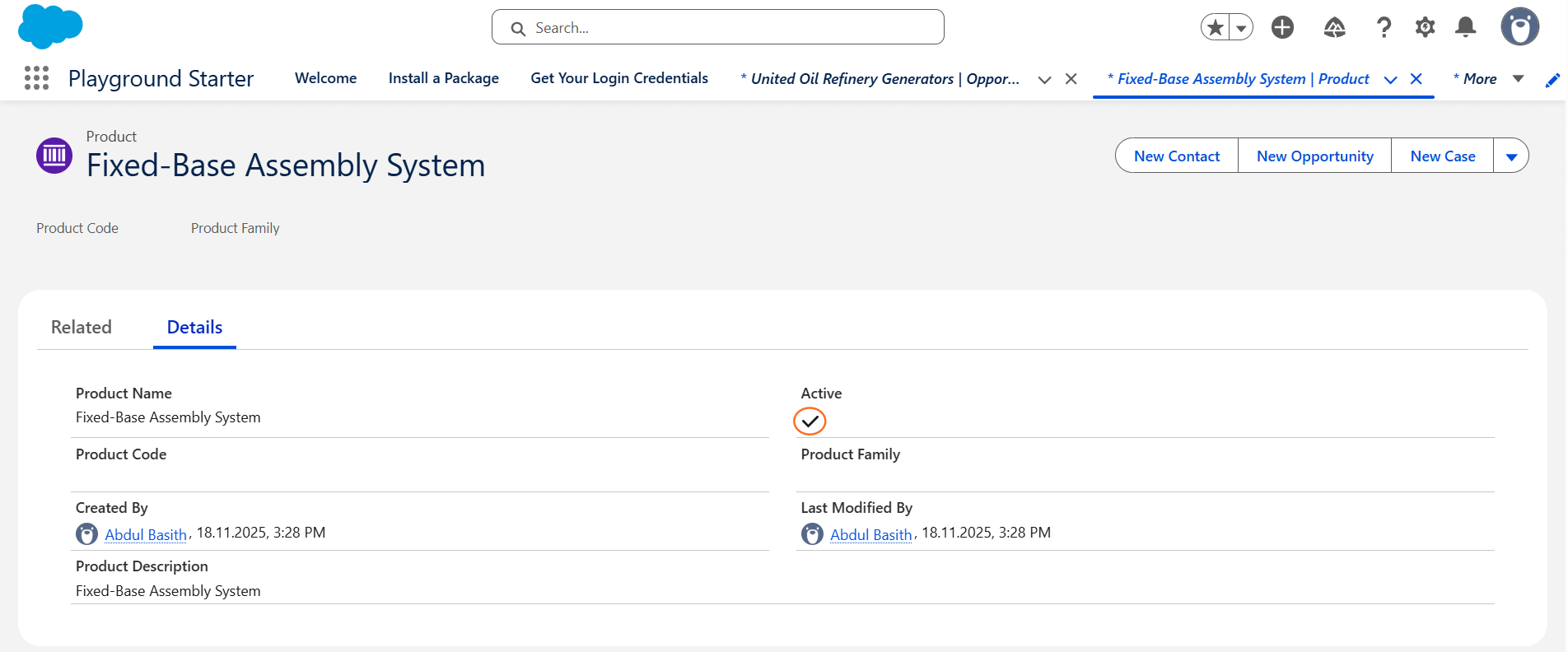 How do I track opportunity value by product? | Salesforce | Step 1