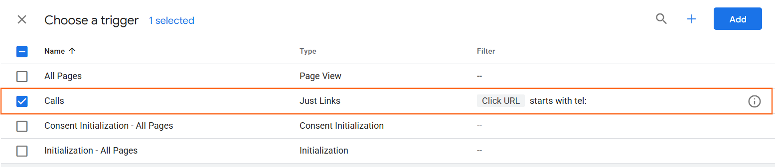 How do I track phone calls as conversions? Step 1.4