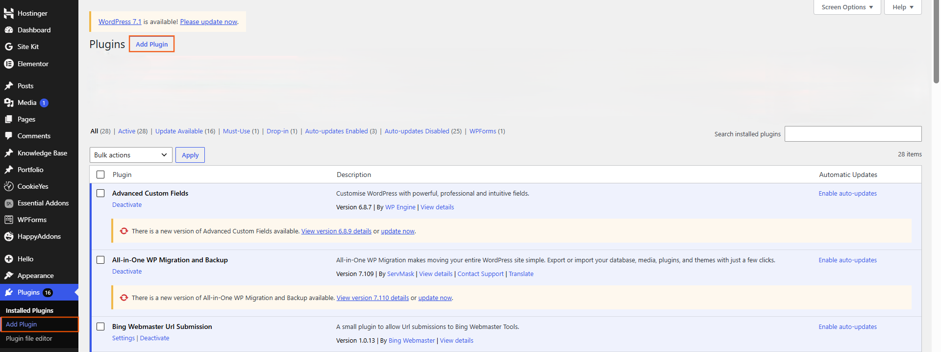 How do I install a WordPress plugin?